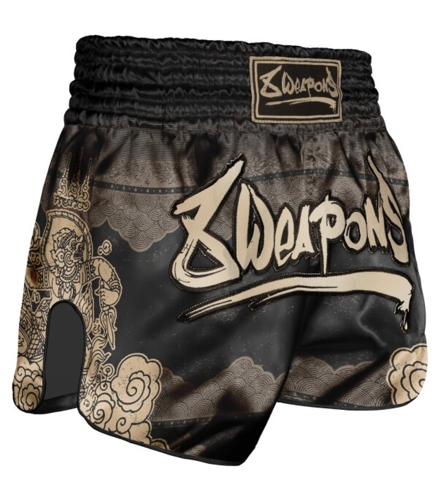 Шорти - 8 WEAPONS - Muay Thai Shorts - Hanuman